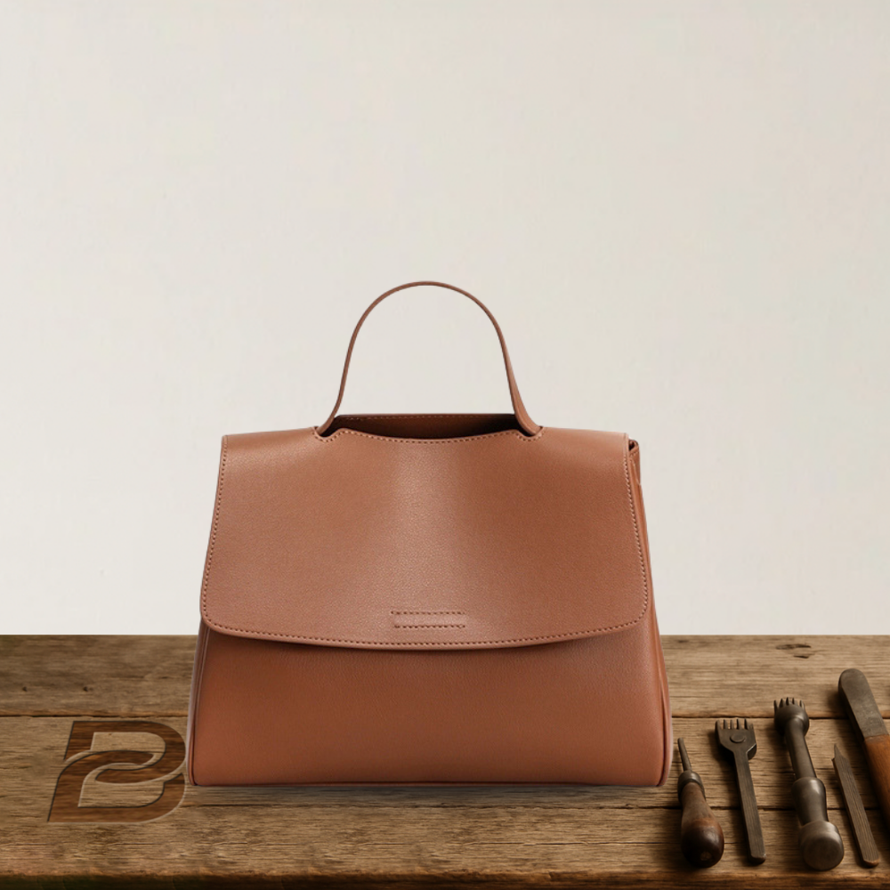 BERK | Minimalist classic leather bag