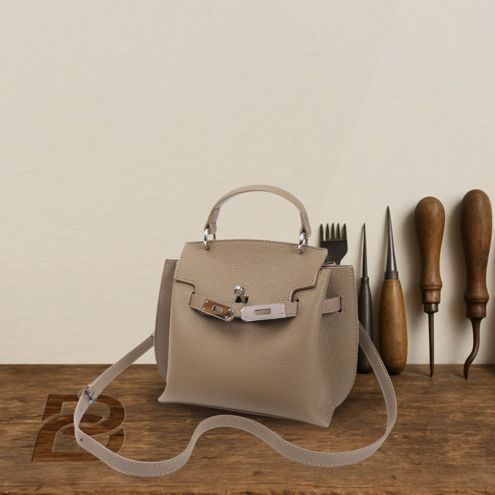 BERK | Elegant Classic Messenger Leather Hand Bag