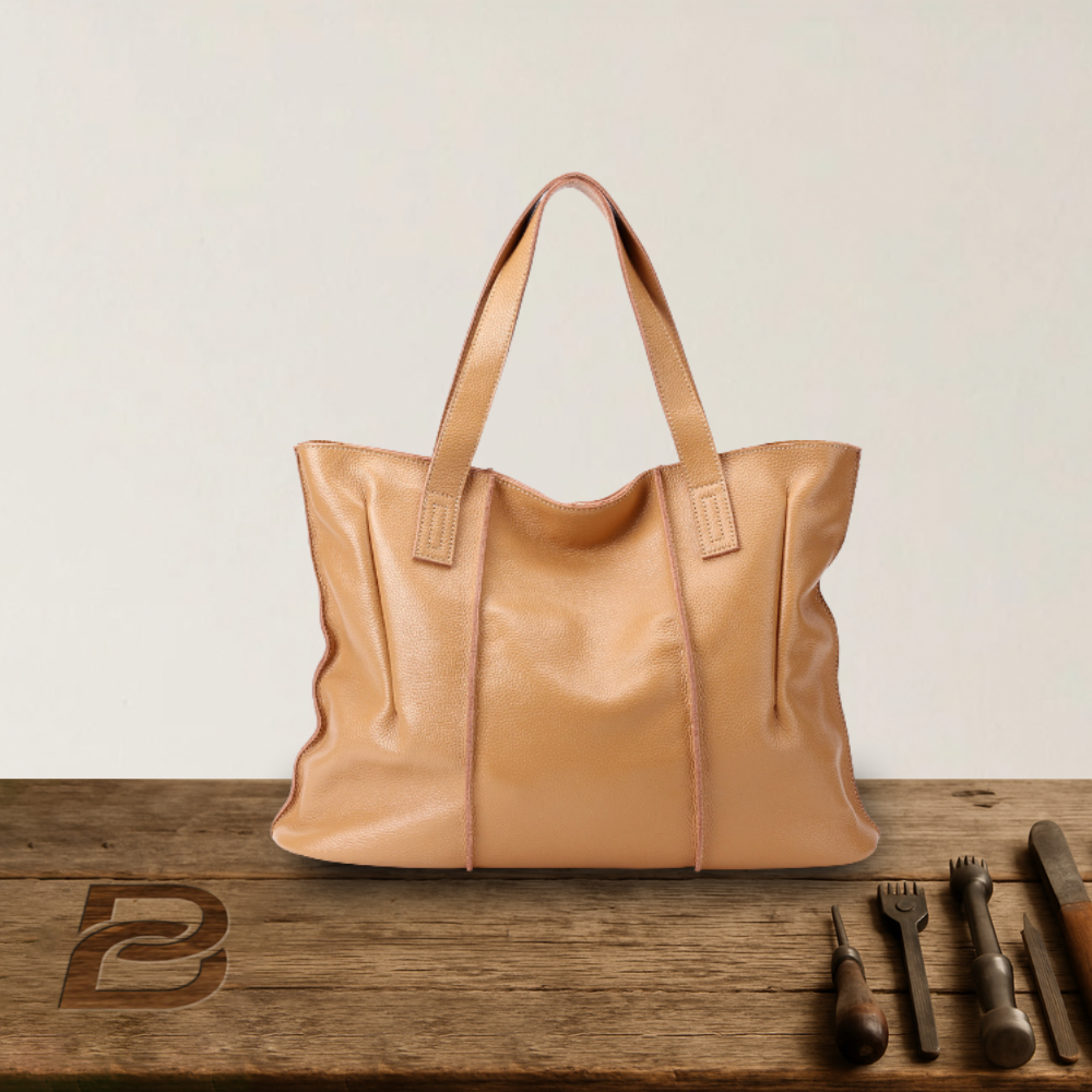 BERK | Large capacity Leather Tote Bag