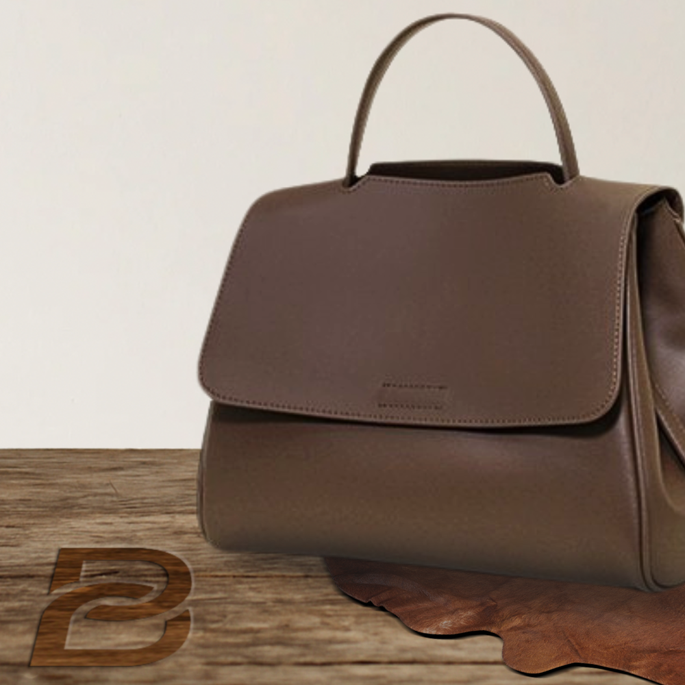 BERK | Minimalist classic leather bag