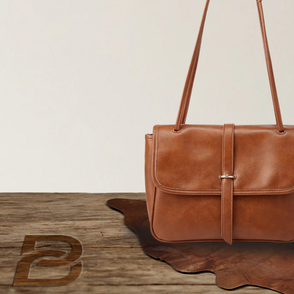 BERK | Minimalist leather shoulder bag