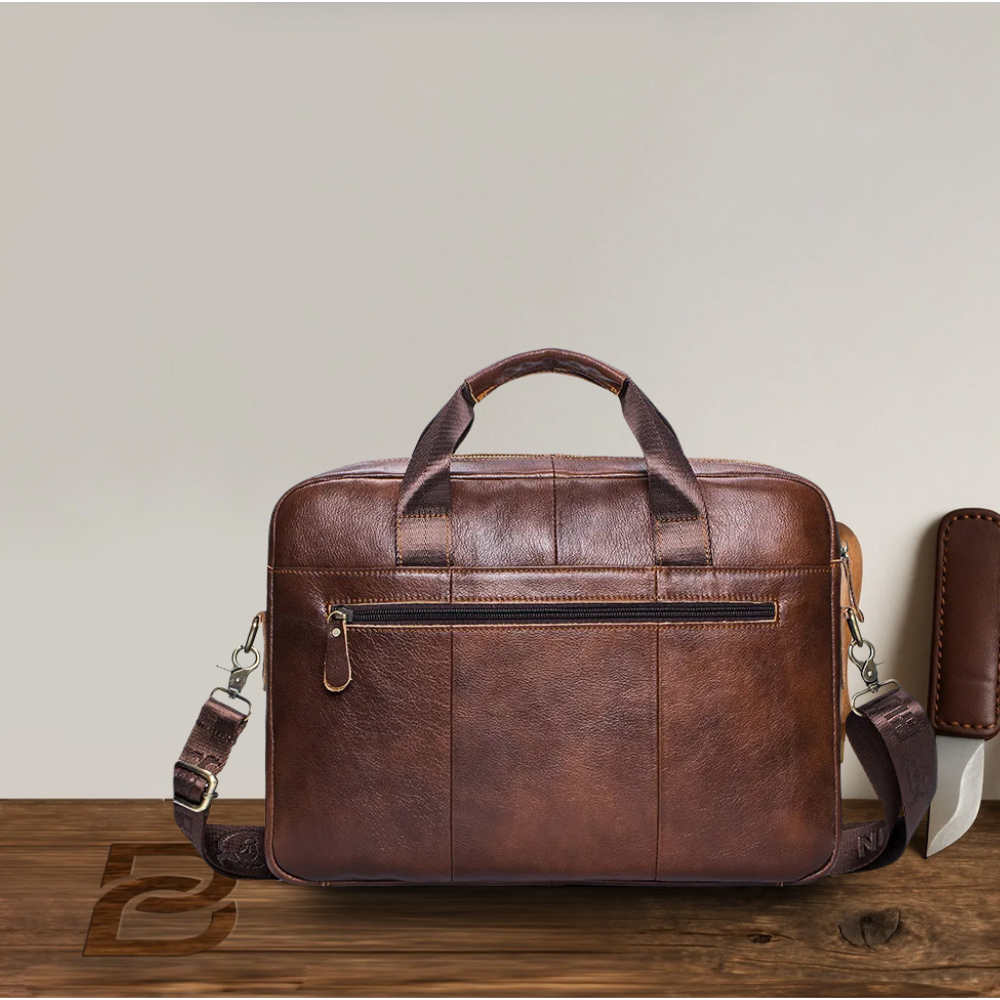BERK | Premium leather laptop bag