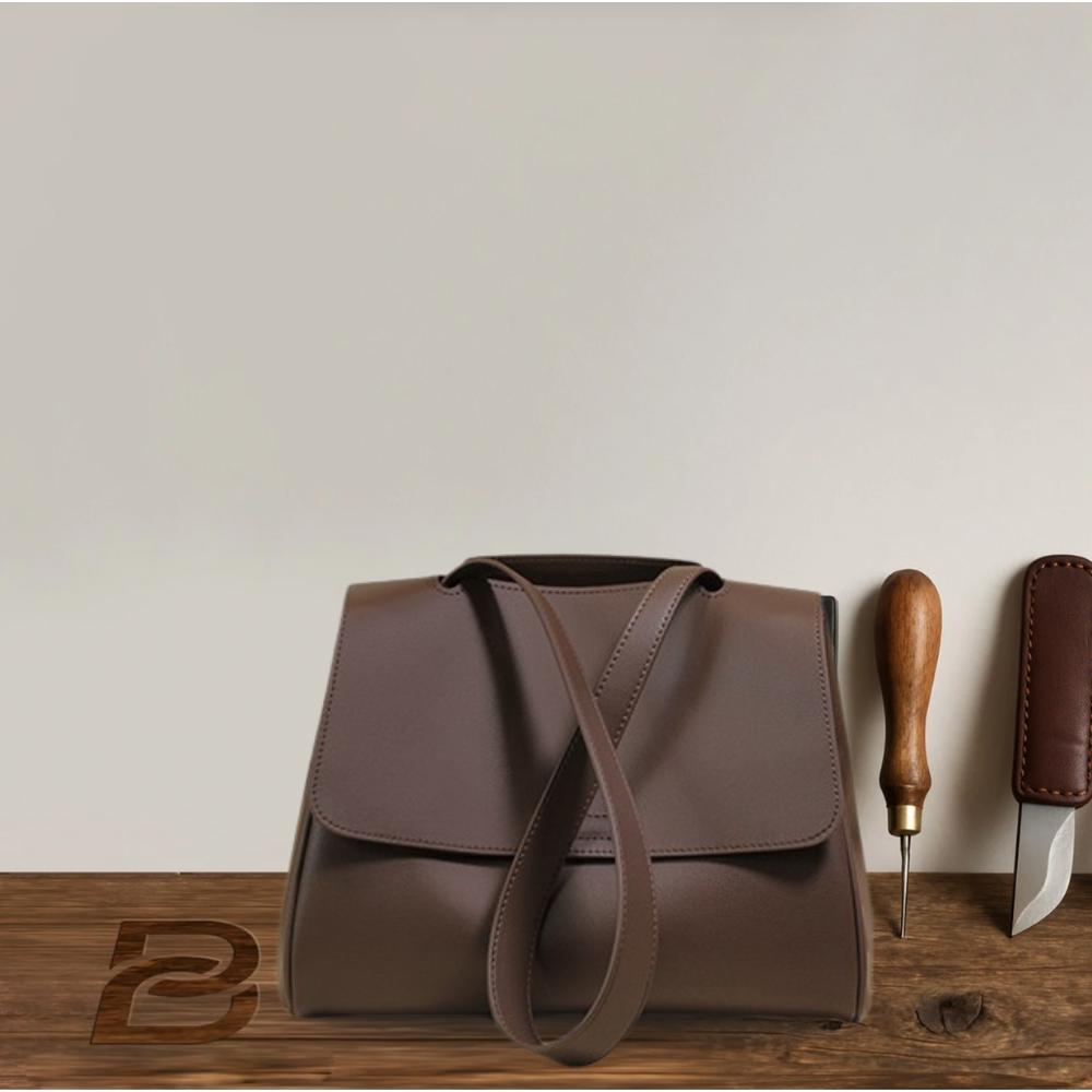 BERK | Minimalist classic leather bag