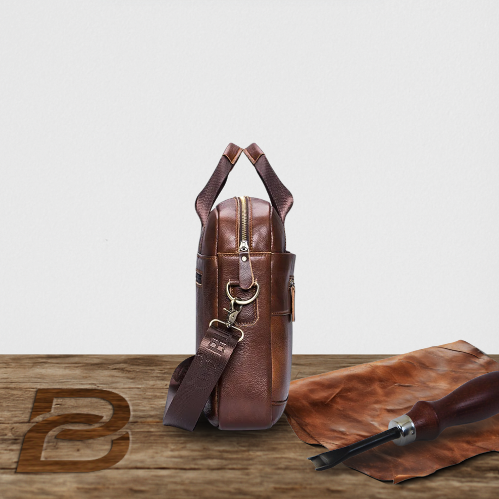 BERK | Premium leather laptop bag