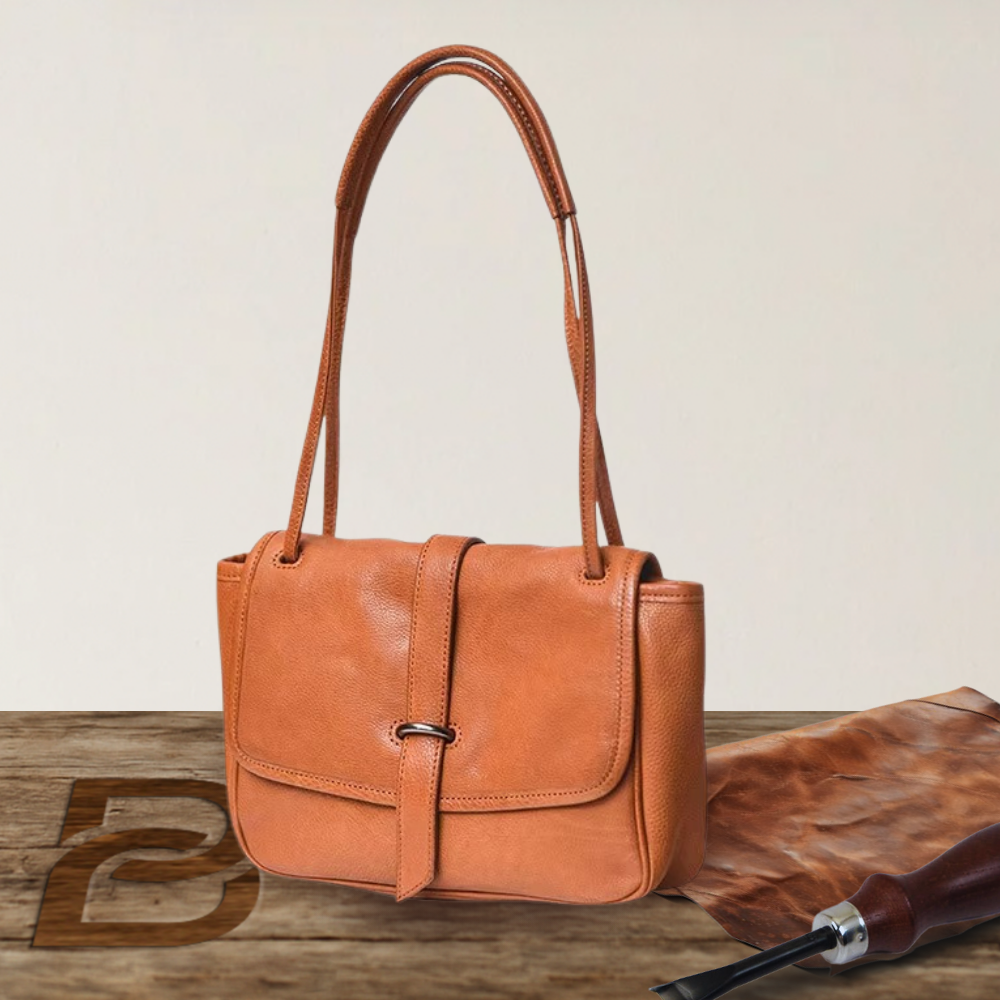 BERK | Minimalist leather shoulder bag