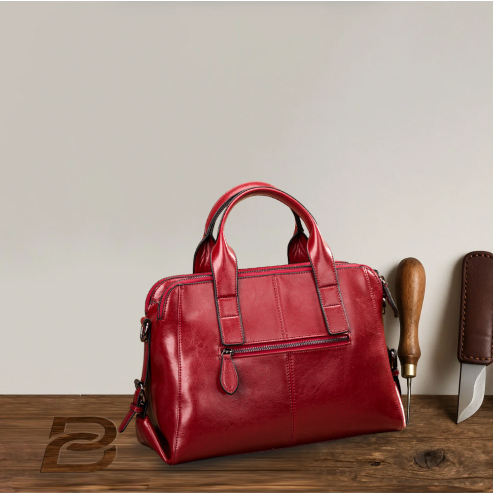 BERK | Classic Large Vintage Leather Bag