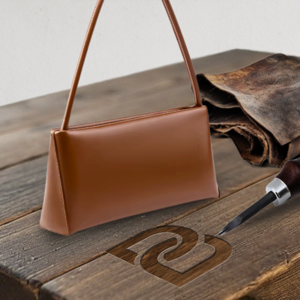 BERK | Minimalist chic leather shoulder bag