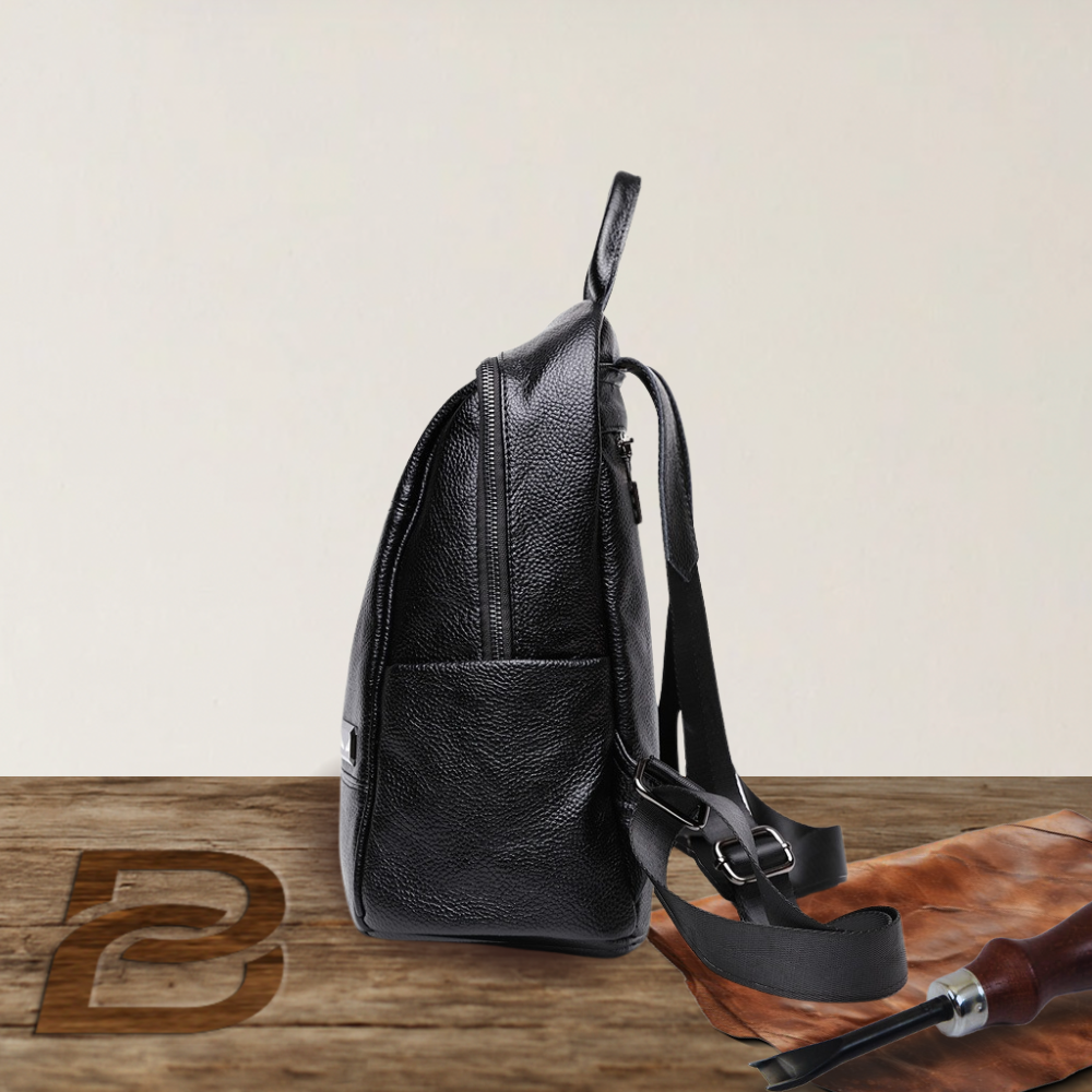 BERK | Laptop-safe leather rucksack