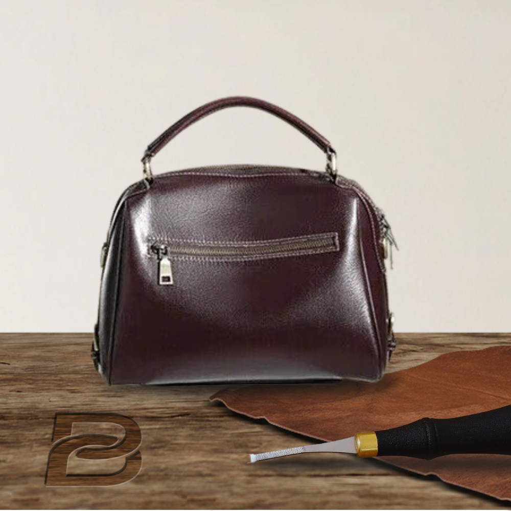 BERK | Vintage envelope leather shoulder bag