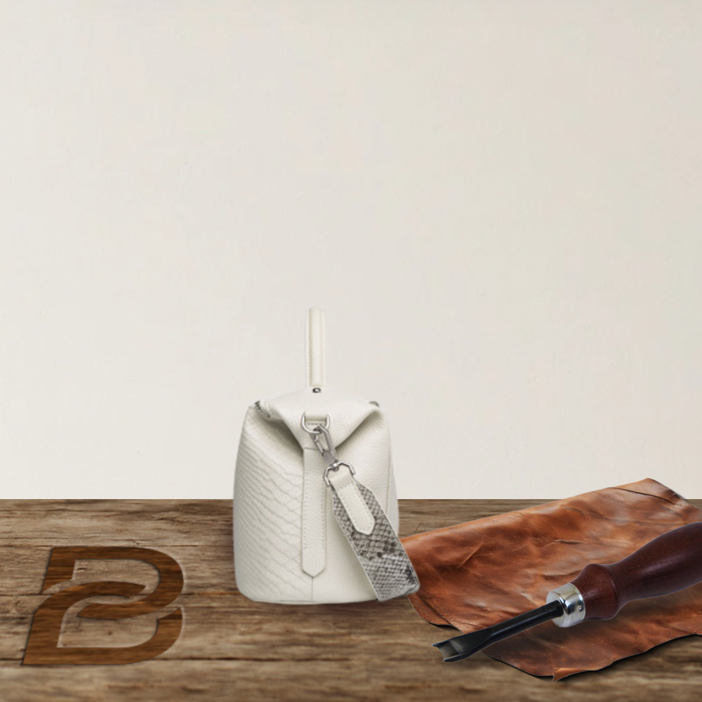 BERK | Textured, versatile leather shoulder and crossbody bag
