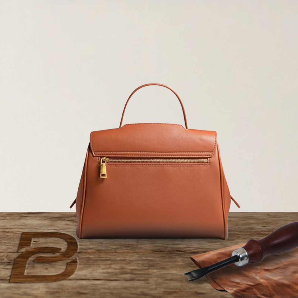 BERK | Minimalist classic leather bag