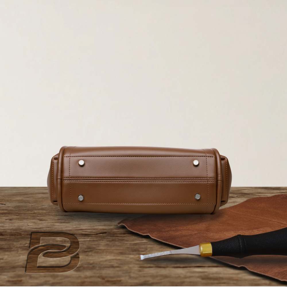 BERK | Sleek vintage Leather Tote bag