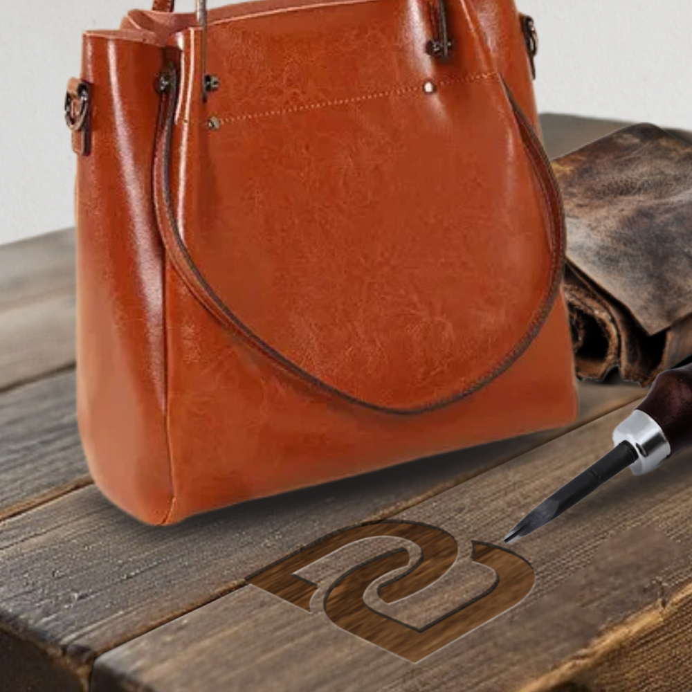 BERK | Elegant two-way bag made from genuine leather