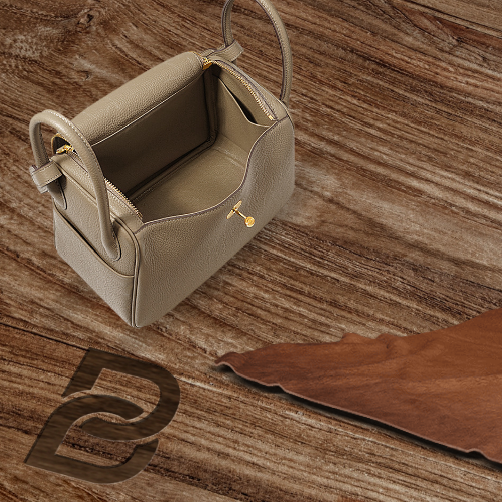 BERK | Top Handle Classic Shape Leather Bag