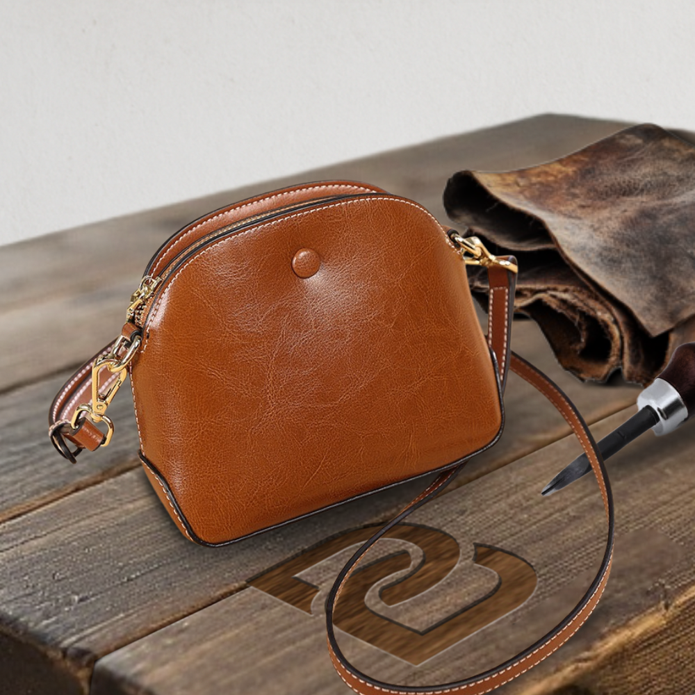 BERK | Structured mini leather shoulder bag