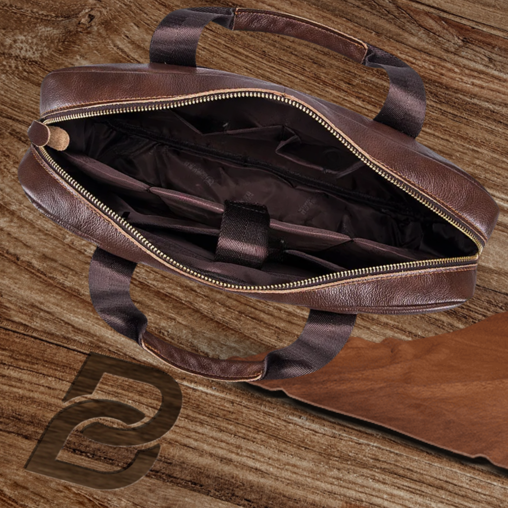 BERK | Premium leather laptop bag
