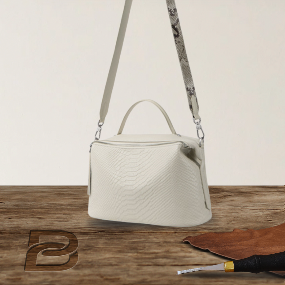 BERK | Textured, versatile leather shoulder and crossbody bag