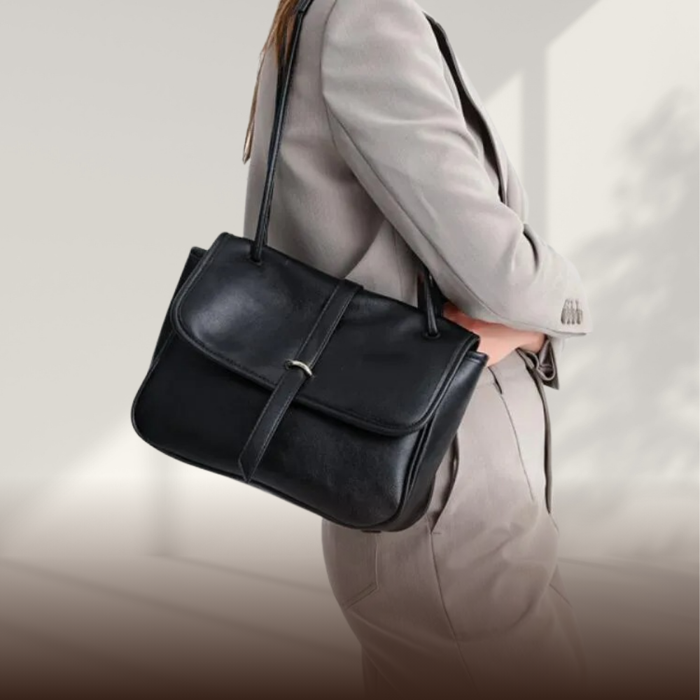 BERK | Minimalist leather shoulder bag