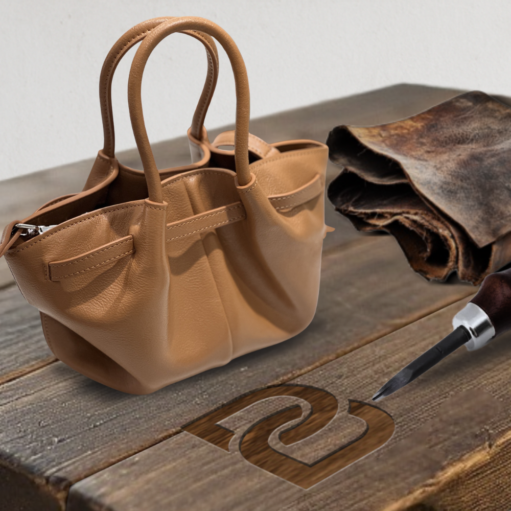 BERK | Chic bucket bag in soft leather
