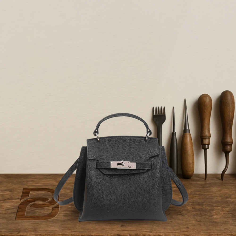 BERK | Elegant Classic Messenger Leather Hand Bag