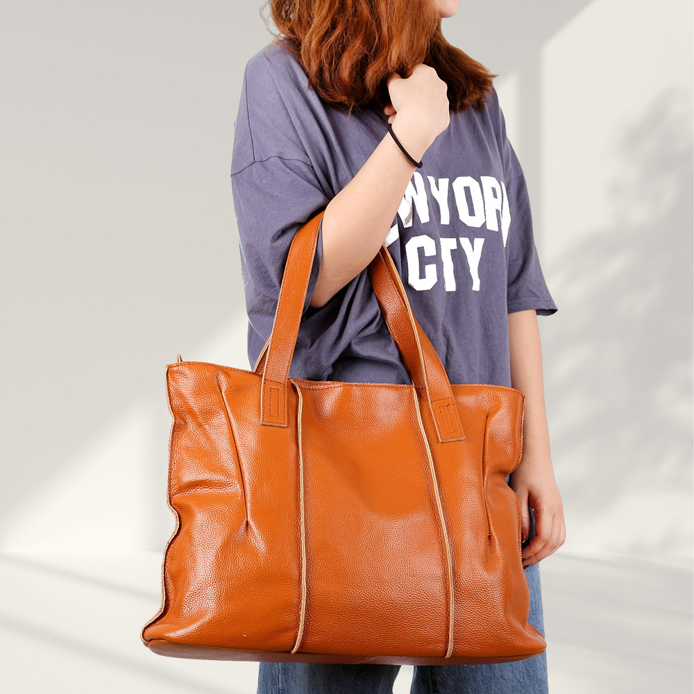 BERK | Large capacity Leather Tote Bag