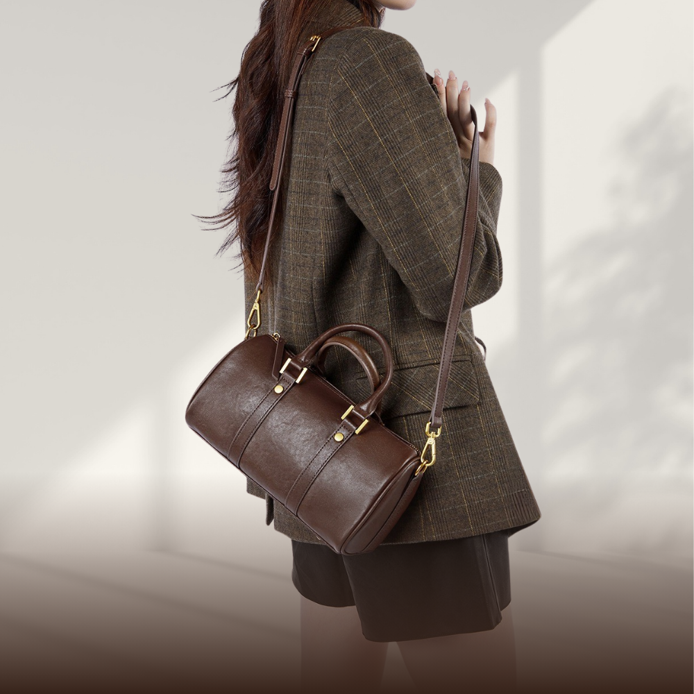 BERK | Maillard Vintage handbag made from genuine leather