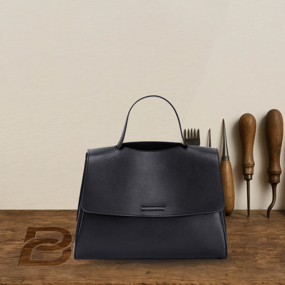 BERK | Minimalist classic leather bag