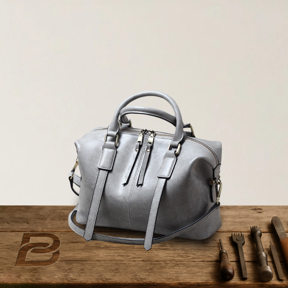 BERK | Medium satchel in vintage design