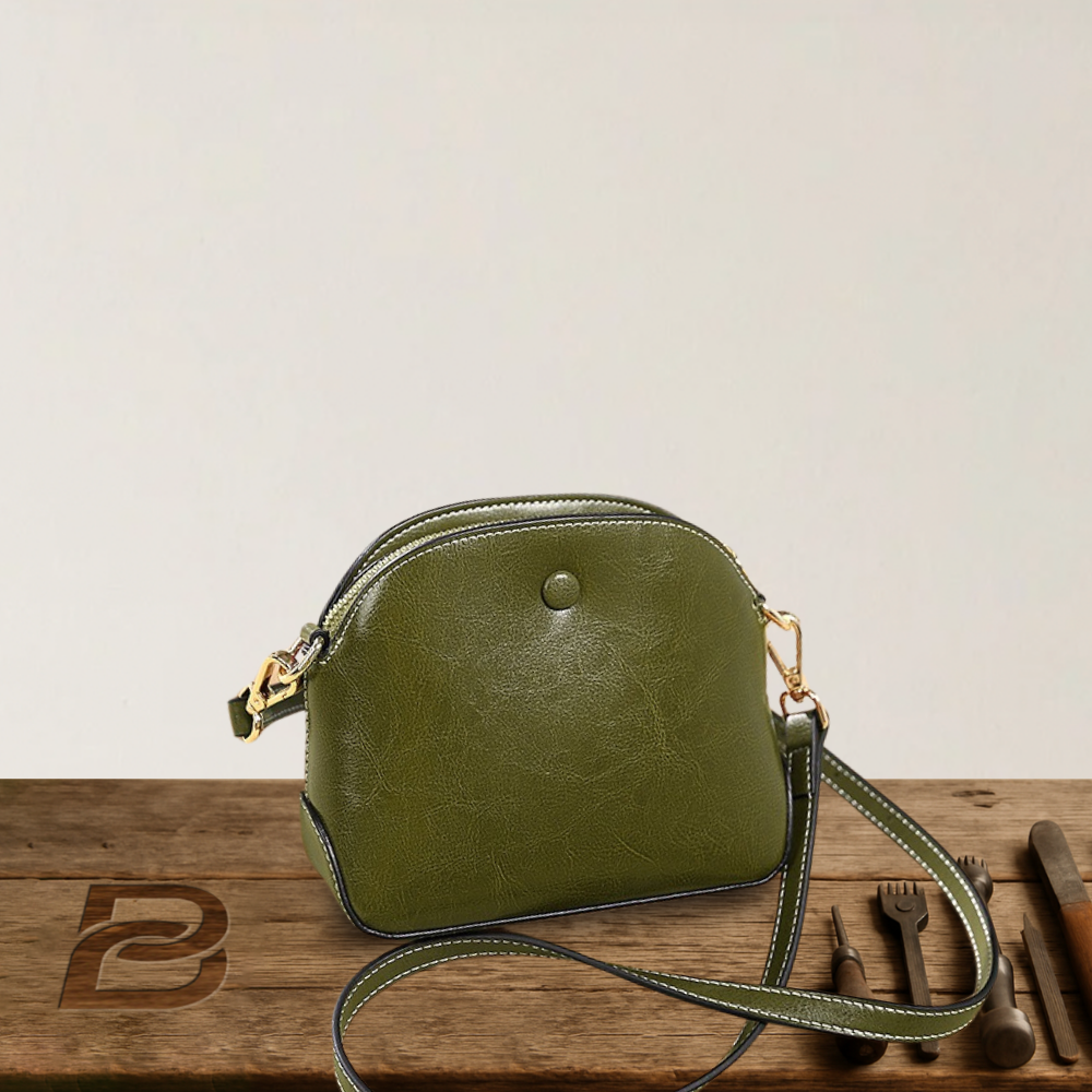 BERK | Structured mini leather shoulder bag