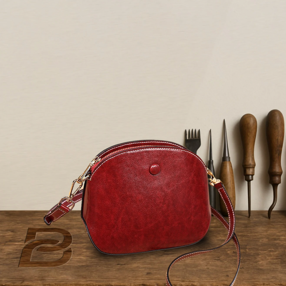 BERK | Structured mini leather shoulder bag