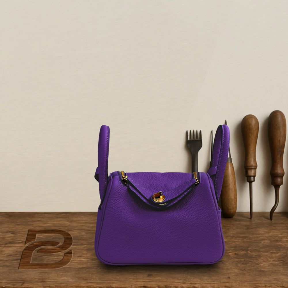 BERK | Top Handle Classic Shape Leather Bag