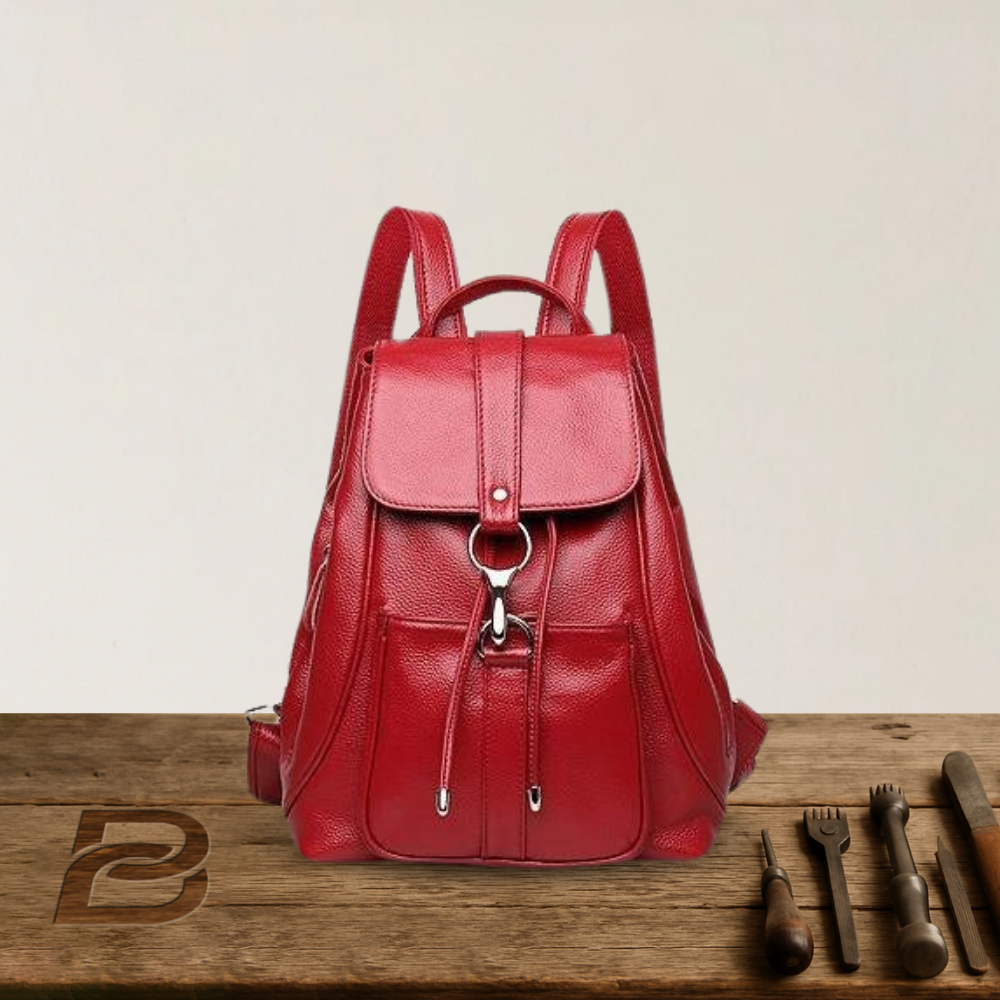 BERK | Buckle Decor Drawstring Design Backpack