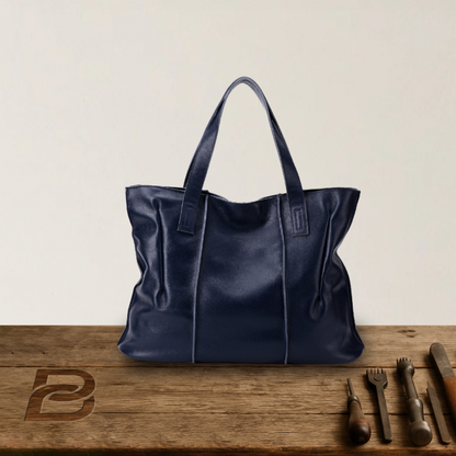 BERK | Large capacity Leather Tote Bag