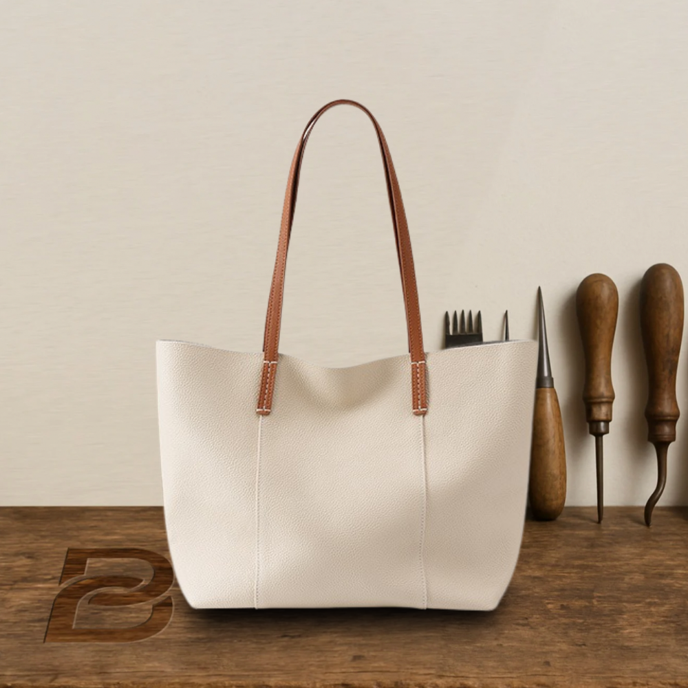 BERK | Hand-carried leather shoulder bag with large capacity