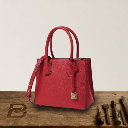 BERK | Handbag in textured, grained leather