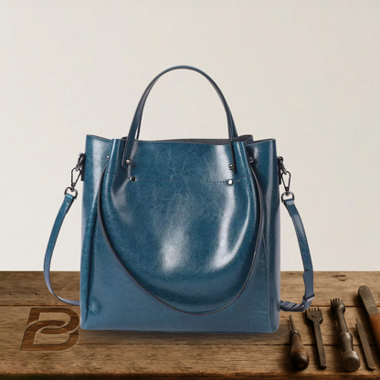 BERK | Elegant two-way bag made from genuine leather