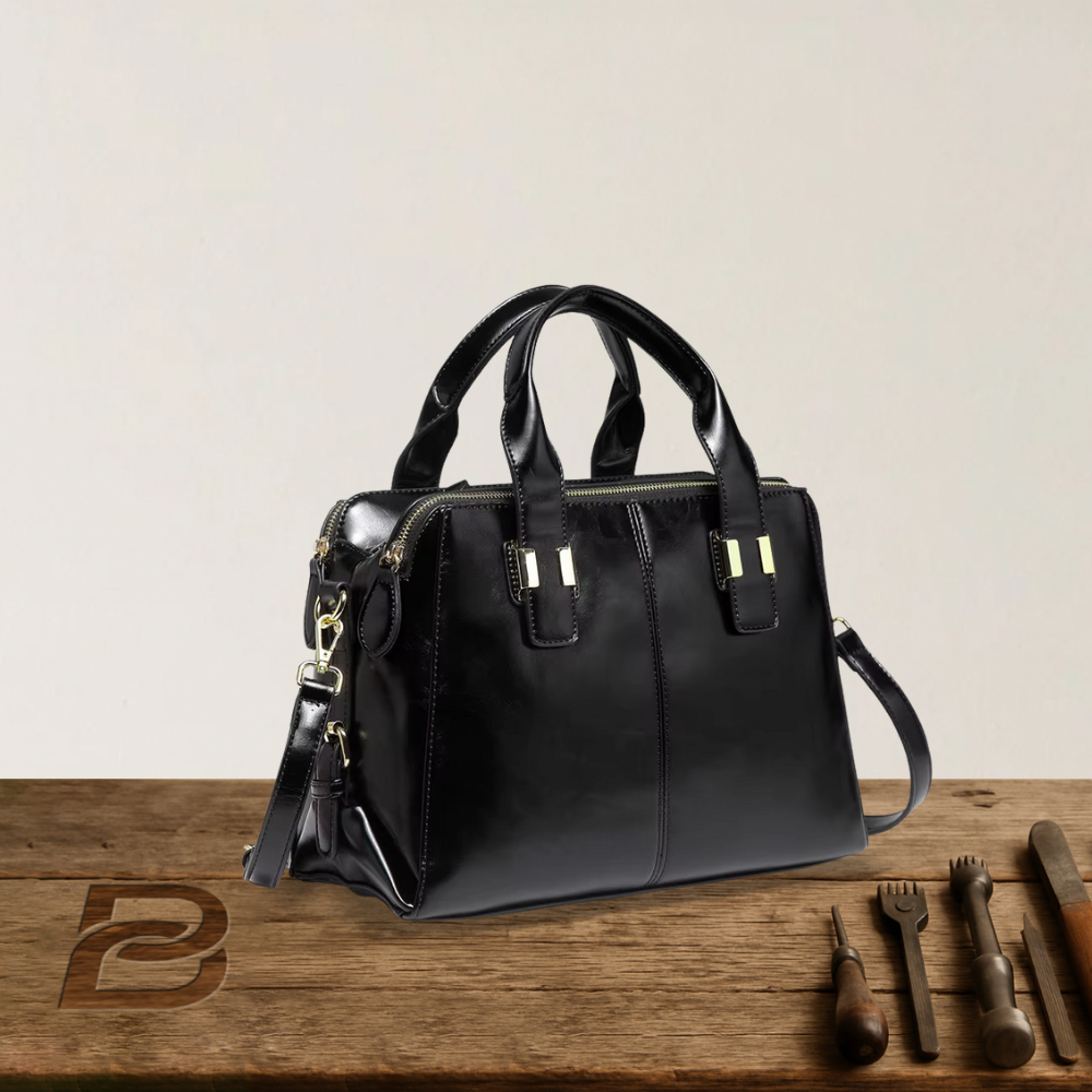 BERK | Classic Large Vintage Leather Bag