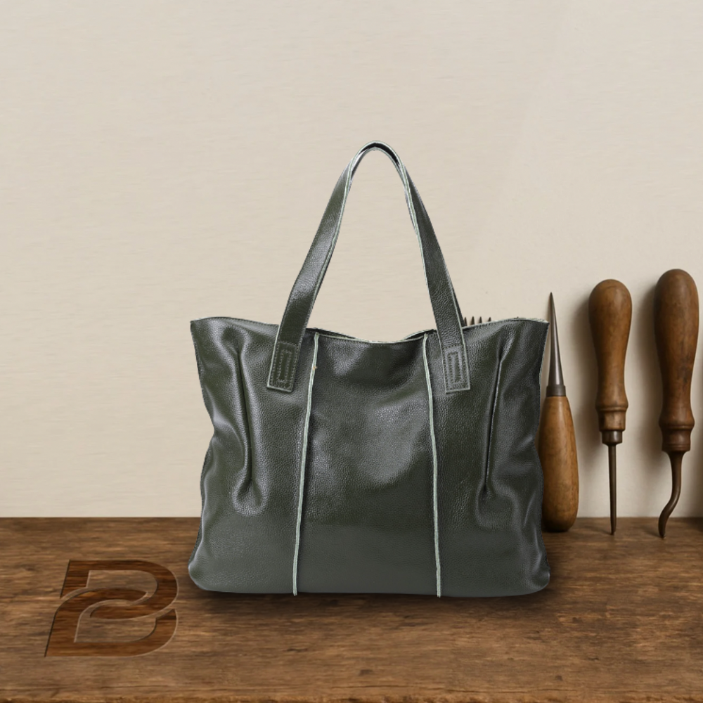 BERK | Large capacity Leather Tote Bag