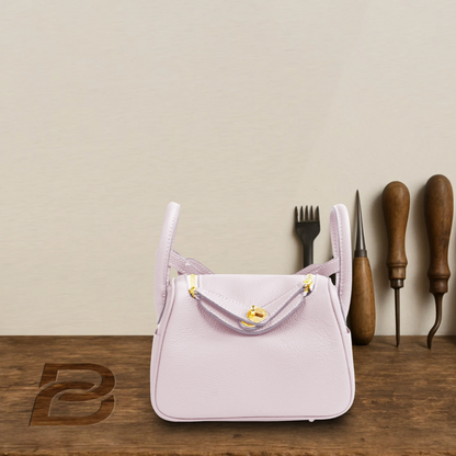BERK | Top Handle Classic Shape Leather Bag