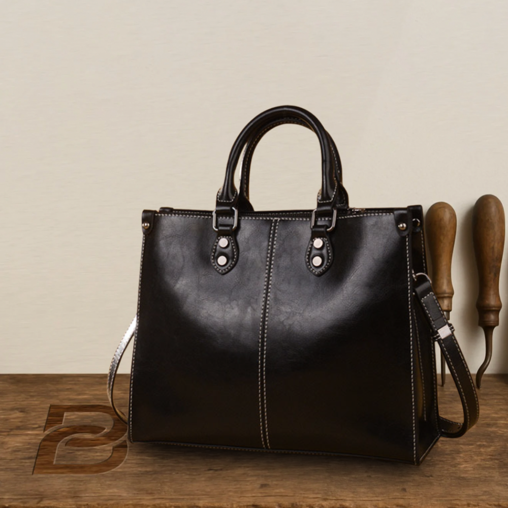 BERK | Classically elegant tote made from genuine leather
