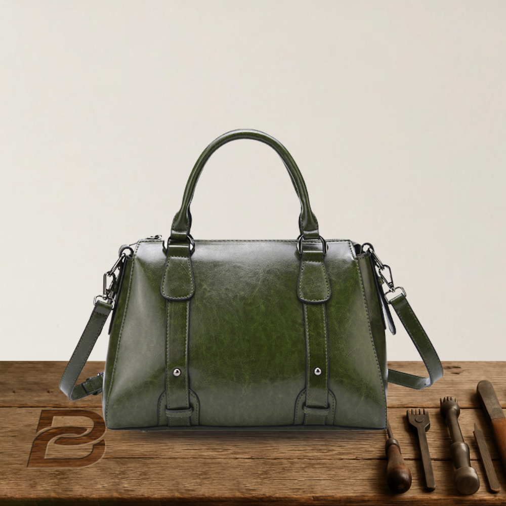 BERK | Two-way bag made from genuine leather satchel