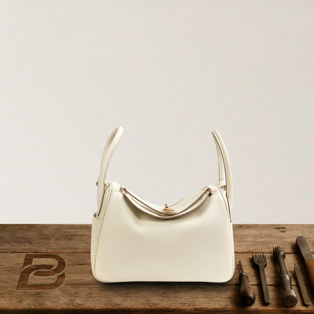 BERK | Top Handle Classic Shape Leather Bag