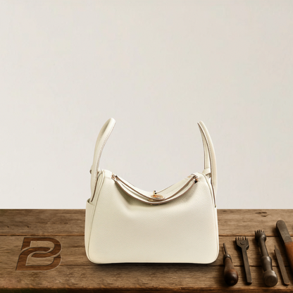 BERK | Top Handle Classic Shape Leather Bag