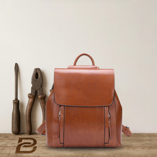 BERK | Soft Leather Travel Essential Backpack