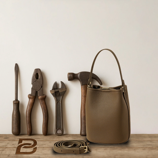 BERK | Classic Slim Leather Tote Bag
