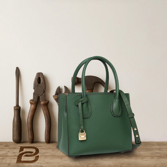 BERK | Handbag in textured, grained leather