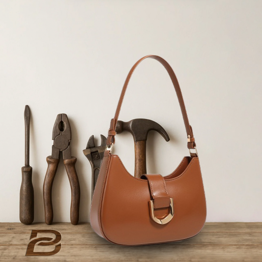BERK | Stylish U-shaped buckle crossbody handbag