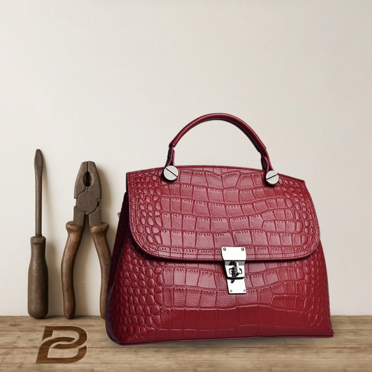 BERK | Elegant handbag in textured leather