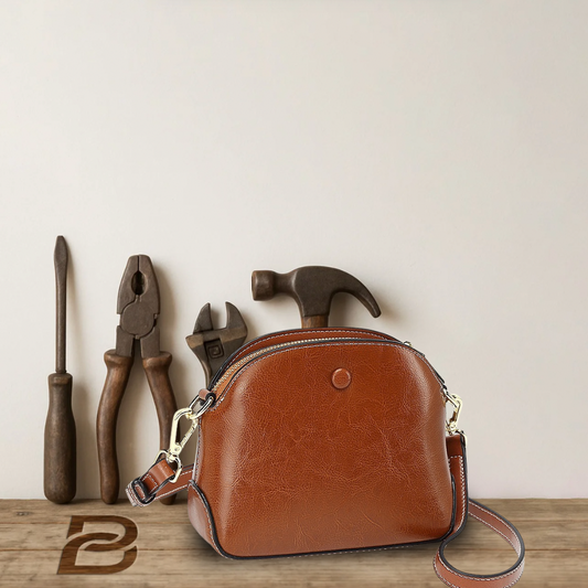 BERK | Structured mini leather shoulder bag