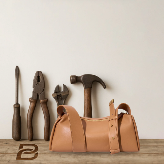 BERK | Baguette shoulder bag made from genuine leather